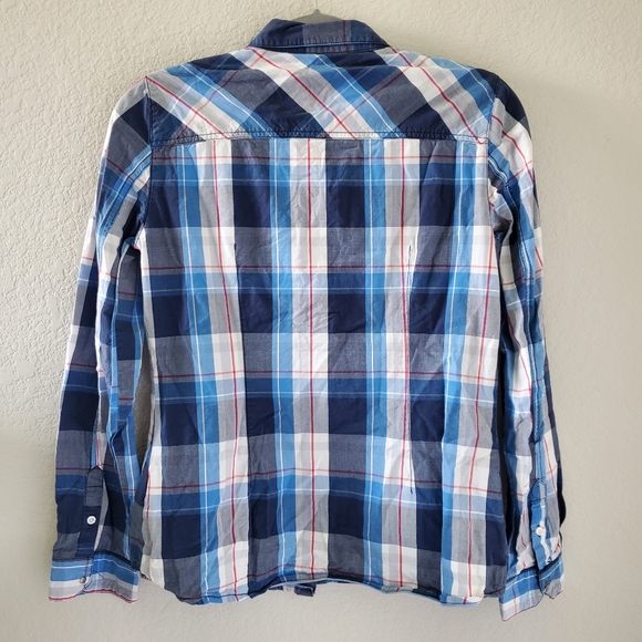 ZARA trafaluc plaid studded longsleeve shirt - Picture 6 of 14